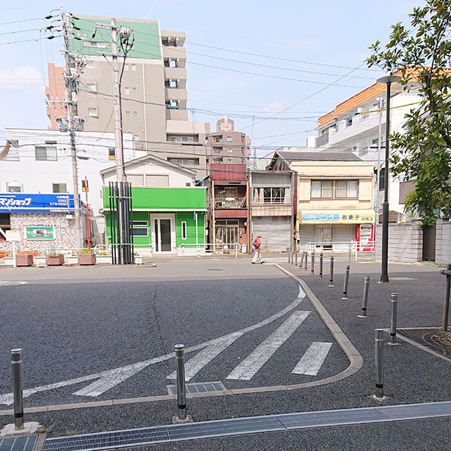 JR大曽根駅・南口のロータリーの写真